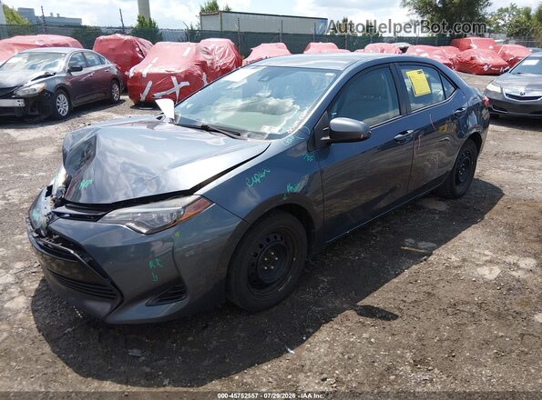 2T1BURHE2HC769358 2017 TOYOTA COROLLA Серый Передняя левая четверть
