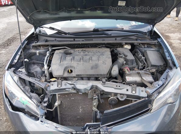 2T1BURHE2HC769358 2017 TOYOTA COROLLA Серый Вид сзади