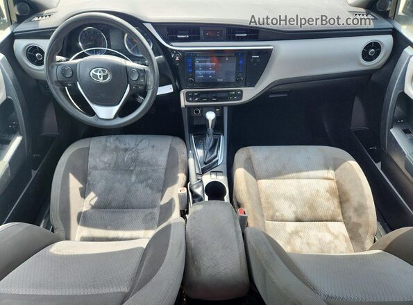 2T1BURHE2HC781509 2017 TOYOTA COROLLA White Vista del salpicadero