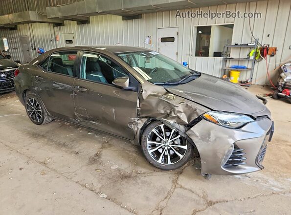 2T1BURHE2HC783518 2017 TOYOTA COROLLA Gray Front right