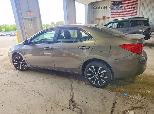 2T1BURHE2HC783518 2017 TOYOTA COROLLA Gray Rear left