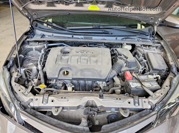2T1BURHE2HC783518 2017 TOYOTA COROLLA Gray Rear interior view