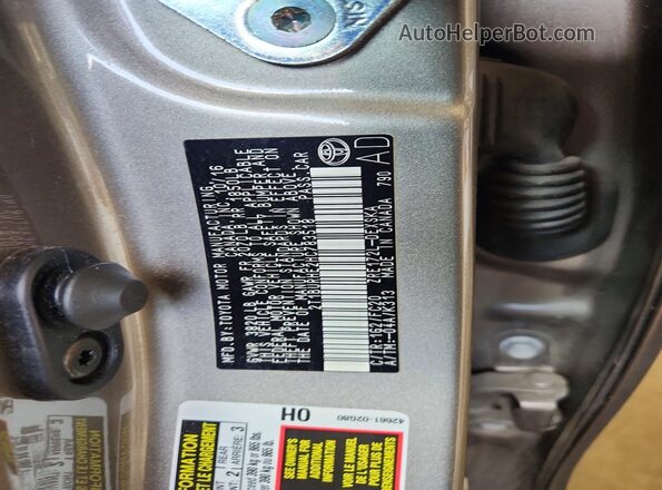 2T1BURHE2HC783518 2017 TOYOTA COROLLA Gray Engine compartment view
