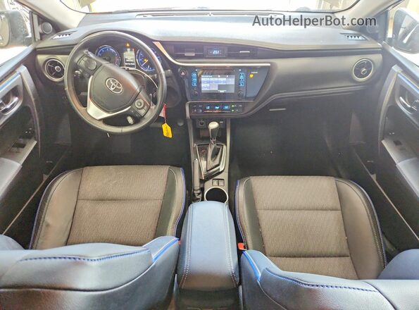 2T1BURHE2HC783518 2017 TOYOTA COROLLA Gray Dashboard view