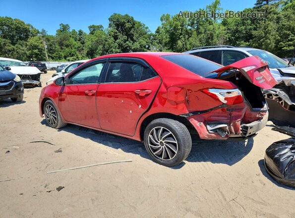 2T1BURHE2HC790856 2017 TOYOTA COROLLA Red Trasero izquierdo