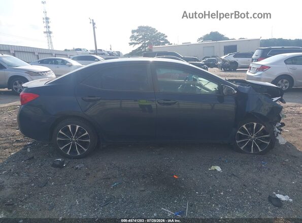 2T1BURHE2HC801645 2017 TOYOTA COROLLA Blue Սալոնի հետևի տեսք