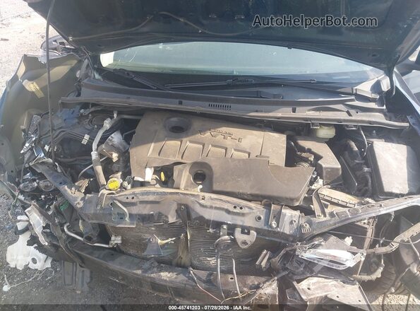 2T1BURHE2HC801645 2017 TOYOTA COROLLA Blue Հետևի տեսք