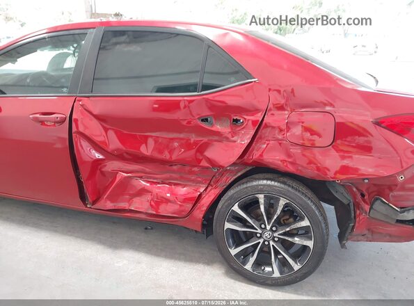 2T1BURHE2HC807171 2017 TOYOTA COROLLA Red წინა ხედი