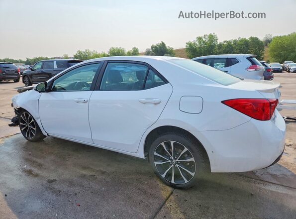 2T1BURHE2HC846293 2017 TOYOTA COROLLA Белый Задняя левая четверть
