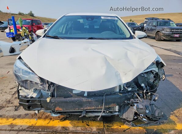 2T1BURHE2HC846293 2017 TOYOTA COROLLA Белый Вид спереди