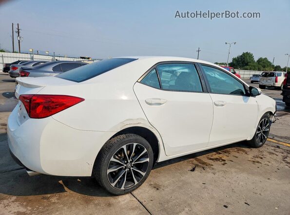 2T1BURHE2HC846293 2017 TOYOTA COROLLA Белый Задняя правая четверть