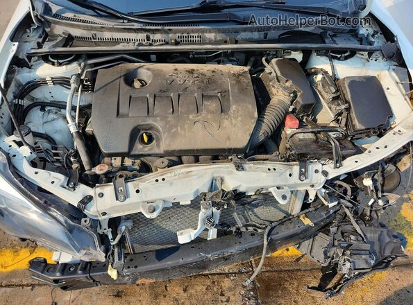 2T1BURHE2HC846293 2017 TOYOTA COROLLA Белый Вид задней части салона