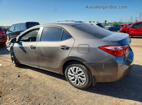 2T1BURHE2HC874076 2017 TOYOTA COROLLA Gray Tył lewy