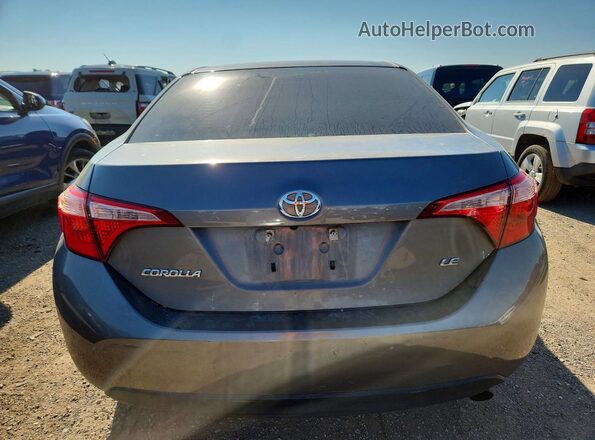 2T1BURHE2HC874076 2017 TOYOTA COROLLA Gray Widok z tyłu