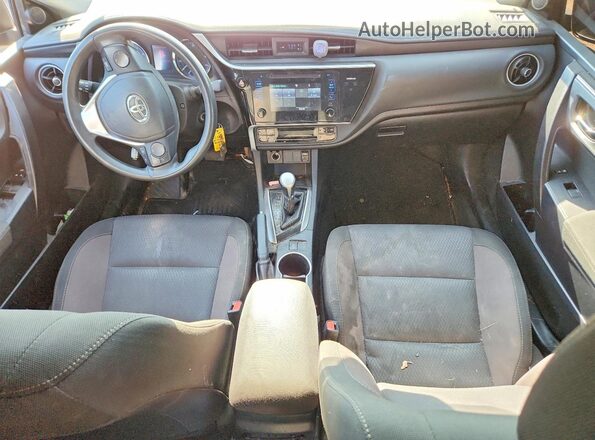 2T1BURHE2HC874076 2017 TOYOTA COROLLA Gray Widok deski rozdzielczej