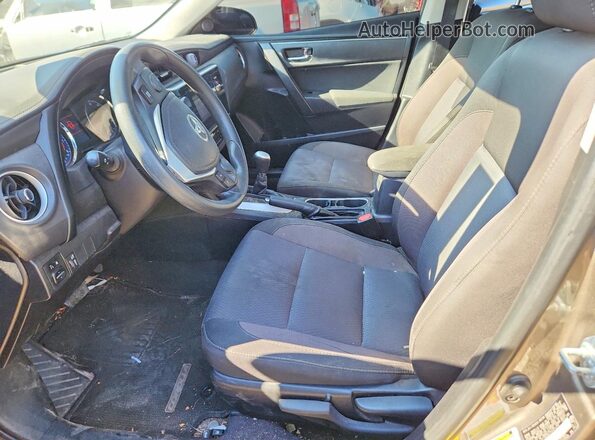 2T1BURHE2HC874076 2017 TOYOTA COROLLA Gray Widok wnętrza z przodu