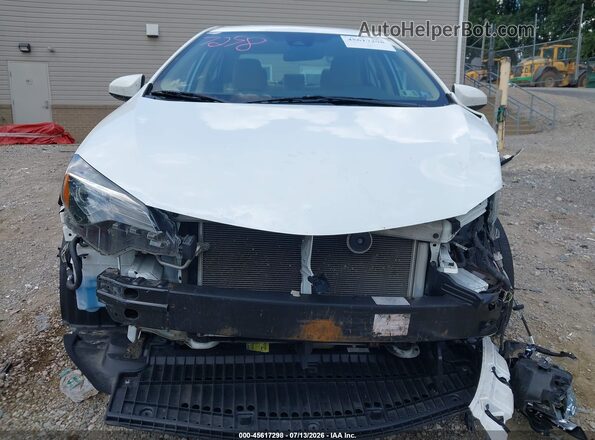 2T1BURHE2HC882744 2017 TOYOTA COROLLA White Vista del cuadro de instrumentos