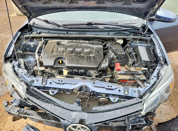 2T1BURHE2HC888561 2017 TOYOTA COROLLA Gray Вид задньої частини салону