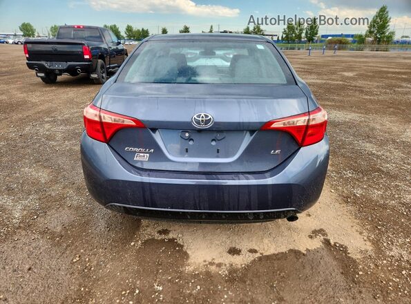 2T1BURHE2HC888561 2017 TOYOTA COROLLA Gray Вид ззаду