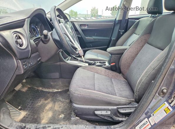 2T1BURHE2HC888561 2017 TOYOTA COROLLA Gray Вид салону спереду
