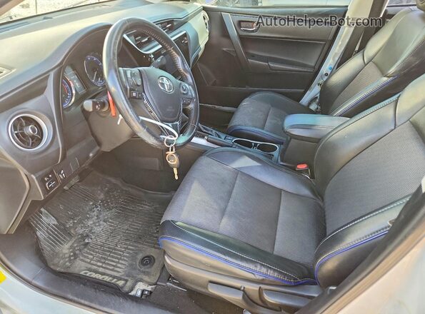 2T1BURHE2HC902684 2017 TOYOTA COROLLA White Front interior view