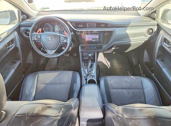 2T1BURHE2HC902684 2017 TOYOTA COROLLA White Dashboard view