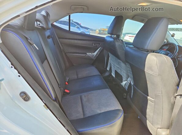 2T1BURHE2HC902684 2017 TOYOTA COROLLA White Rear seats view