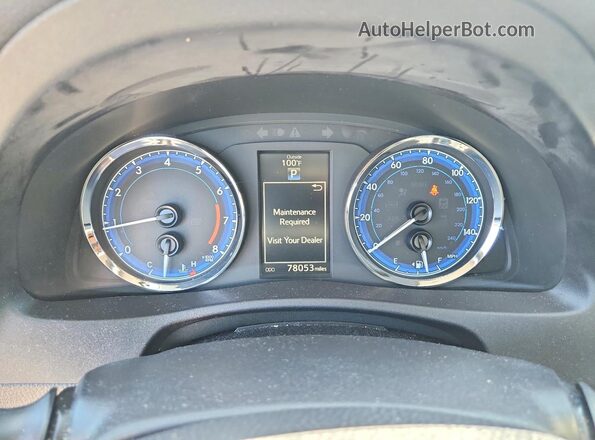 2T1BURHE2HC923776 2017 TOYOTA COROLLA Черный Вид щитка приборов