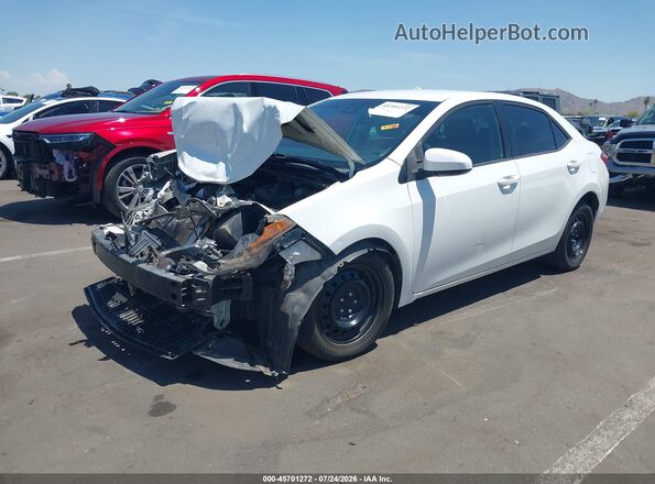 2T1BURHE2HC947687 2017 TOYOTA COROLLA White Vista tres cuartos delantera izquierda