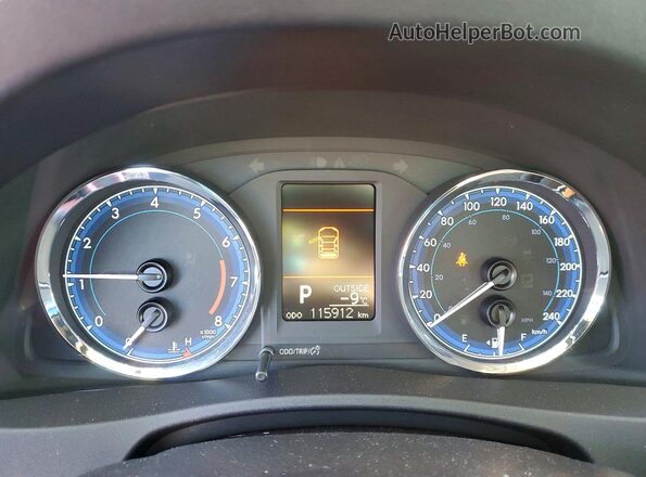 2T1BURHE2JC002745 2018 TOYOTA COROLLA Teal ხელსაწყოთა პანელის ხედი