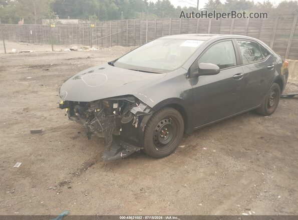 2T1BURHE2JC037883 2018 TOYOTA COROLLA Gray Przód lewy