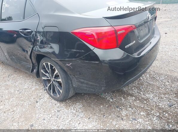 2T1BURHE2JC039245 2018 TOYOTA COROLLA Черный Вид спереди
