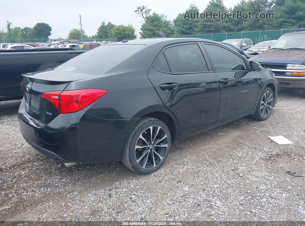 2T1BURHE2JC039245 2018 TOYOTA COROLLA Черный Задняя правая четверть
