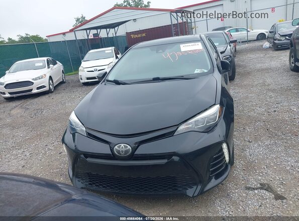 2T1BURHE2JC039245 2018 TOYOTA COROLLA Черный Вид щитка приборов