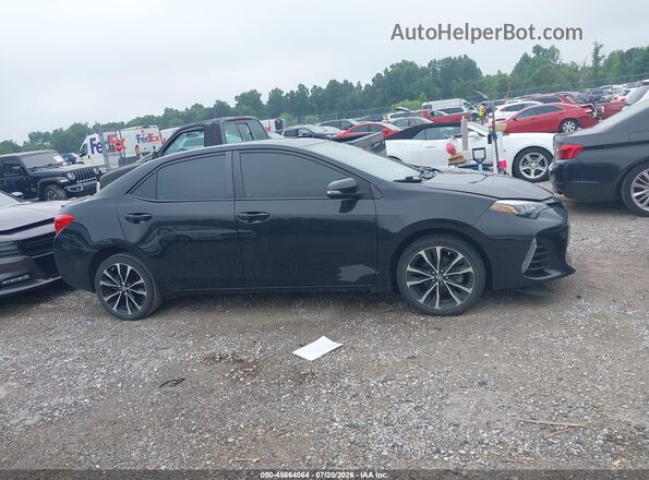2T1BURHE2JC039245 2018 TOYOTA COROLLA Черный Вид задней части салона