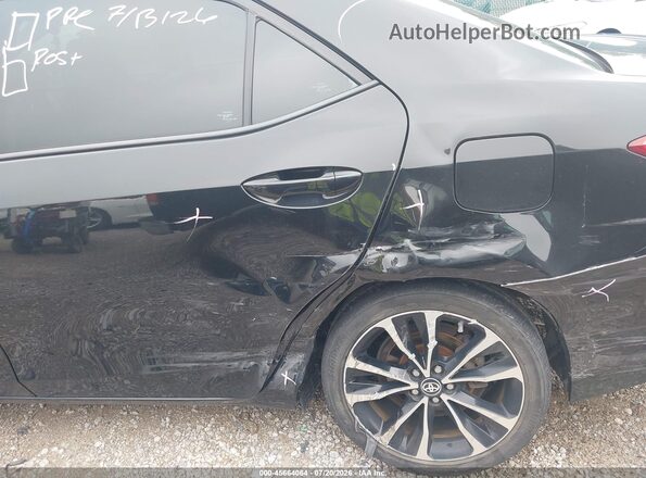 2T1BURHE2JC039245 2018 TOYOTA COROLLA Черный 