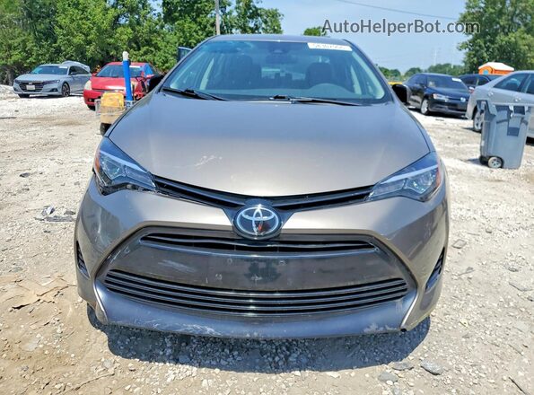 2T1BURHE2JC052321 2018 TOYOTA COROLLA Brown Widok z przodu