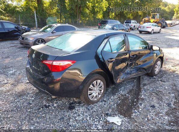 2T1BURHE2JC085139 2018 TOYOTA COROLLA Black Tył prawy