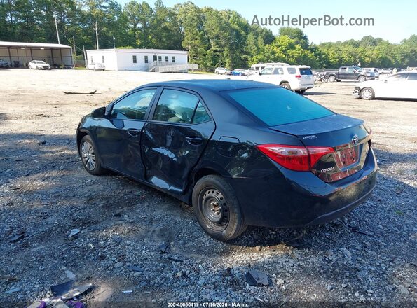 2T1BURHE2JC085139 2018 TOYOTA COROLLA Black Tył lewy