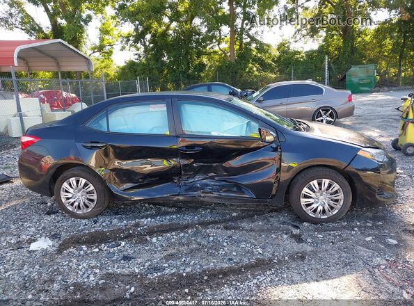 2T1BURHE2JC085139 2018 TOYOTA COROLLA Black Widok wnętrza z tyłu