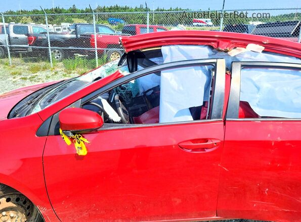 2T1BURHE2JC094973 2018 TOYOTA COROLLA Red Vista interior delantera