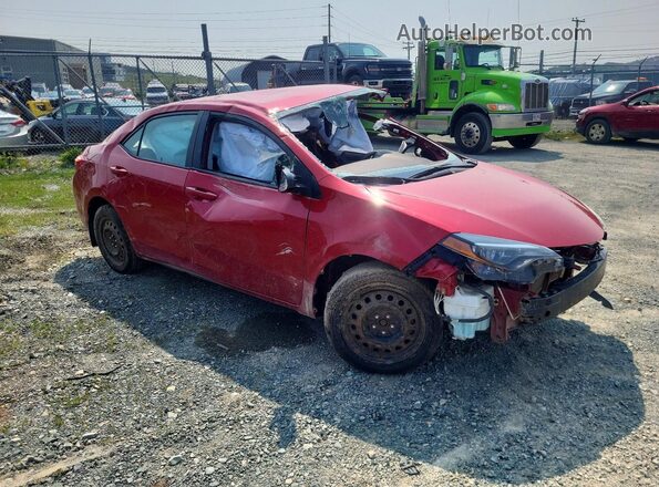 2T1BURHE2JC094973 2018 TOYOTA COROLLA Red Delantero derecho