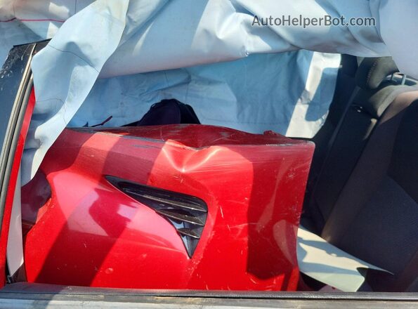 2T1BURHE2JC094973 2018 TOYOTA COROLLA Red Vista de los asientos traseros