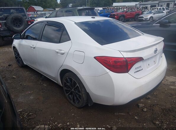 2T1BURHE2JC095380 2018 TOYOTA COROLLA White Rear left