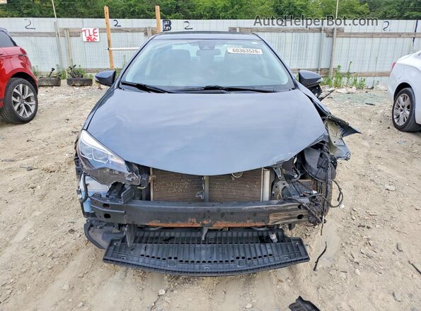 2T1BURHE2JC122741 2018 TOYOTA COROLLA Blue Դիմացի տեսք