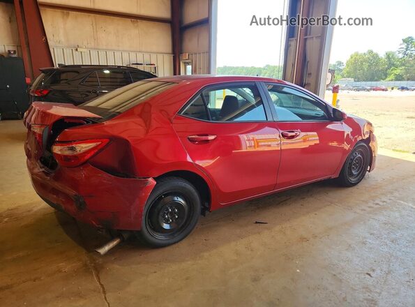 2T1BURHE2JC123422 2018 TOYOTA COROLLA Red Tył prawy
