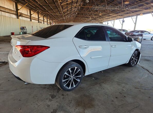 2T1BURHE2JC973132 2018 TOYOTA COROLLA Белый Задняя правая четверть