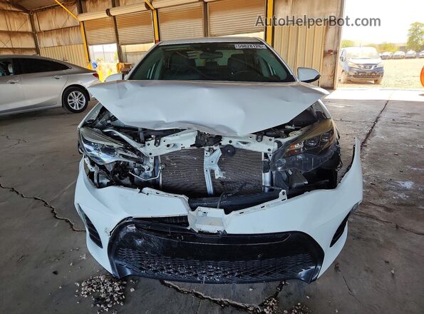 2T1BURHE2JC973132 2018 TOYOTA COROLLA Белый Вид спереди