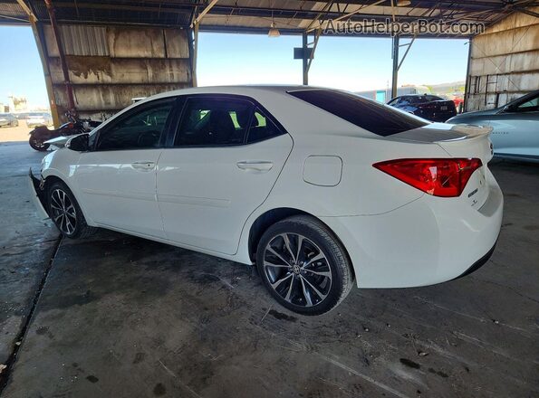 2T1BURHE2JC973132 2018 TOYOTA COROLLA Белый Задняя левая четверть