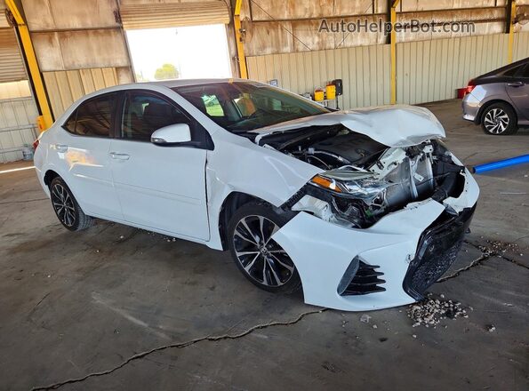 2T1BURHE2JC973132 2018 TOYOTA COROLLA Белый Передняя правая четверть